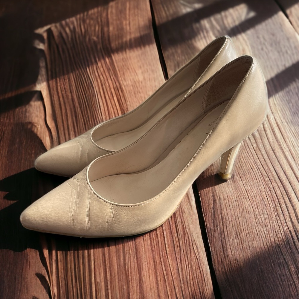 Cole Haan tan heels